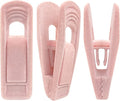 Light Pink Velvet Hangers Clips 20 PCS, Non-Slip Velvet Clip by TOFIIGREM