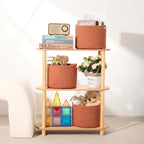 Small Basket for Organizing | Cube Shelf Closet Storage Baskets | 9.7×9.7×7.1” - Image 6