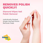 Diamond Wipes Nail Polish Remover Wipes - Image 2