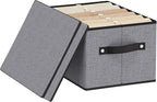 Fabric Storage Boxes, 7.1 x 9.1 x 13 Inch Baskets by YheenLf
