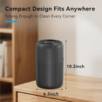Small Air Purifiers for Bedroom Home Dorm Up to 600 sqft, 20 dB Quiet Desktop - Image 6