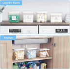 Lifewit 4+1 Laundry Pods Container & Dryer Sheet Holder, Large Powder Detergent - Image 8
