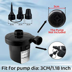 2Set of 3 Sizes Air Pump Replacement Nozzles, Air Pump Nozzles - Image 3
