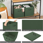 StorageWorks Green Storage Cubes, 13x13 Storage Cube Bins - Image 5
