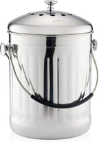 RED FACTOR Premium Compost Bin for Kitchen Countertop by REDFACTOR