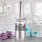 Crackled Glass Toilet Brush - Image 2