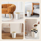 White Trash Can for Bedroom - Image 6