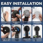 Suction Cup Razor Holder for Shower Wall 2 Pack, Heavy-Duty 15lbs Suction Hooks - Image 5