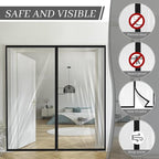 Amylove Zipper 72 x 80 Inch Dust Barrier Door Kit Construction Door Barrier 6 x - Image 5