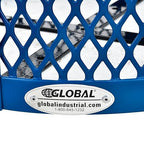 Global Industrial Outdoor Diamond Steel Trash Can - Image 5