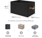StorageWorks Storage Baskets for Shelves, Foldable Fabric Closet Storage Bins - Image 2