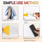 Drywall Patch Repair Kit with Scraper, Wall Spackle Repair Paste, Wall Mending - Image 4