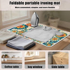 Boho Ironing Mat Foldable Ironing Pad Portable Board Iron Board Alternative - Image 6