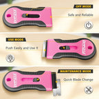 DIYSELF 2 Pack Razor Blade Scraper, Enhanced Razor Scraper, Razor Blade Scraper - Image 4