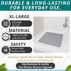 ENKOSI Extra Large Square Non Slip Shower Mat - Image 3