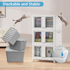 BROVIEW 300Qt Stackable Storage Bins - Image 8