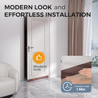 GroTheory 2 Pack Door Draft Stopper, Under Door Draft Blocker, Soundproof Door - Image 5
