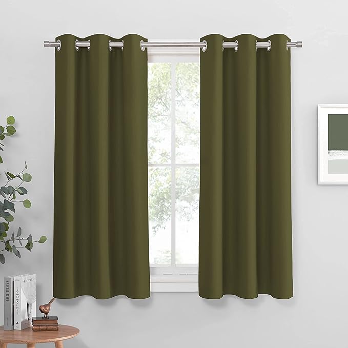 PONY DANCE Bedroom Curtains Blackout by PONYDANCE