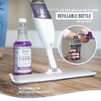 Don Aslett's Spray Mop Plus+ for Floor Cleaning| 360° Rotatable Head | Reusable - Image 4