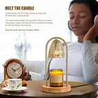 Candle Warmer Lamp with Timer and Dimmer, Electric Scented Wax Warmer - Image 7