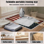 American Flag Ironing Mat Thickened Ironing Blanket Portable Heat Resistant - Image 6