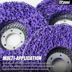 4 inch Stripping Discs Rust Remover Discs Remove Paint and Oxidation 5/8 inch - Image 6