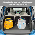 Qivine 17L Cleaning Caddy with Handle, Cleaning Supply Caddy Foldable Tool Bag - Image 5