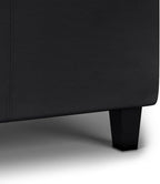 SIMPLIHOME Avalon 42 inch Wide Contemporary Rectangle Tray Storage Ottoman - Image 9