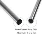 Furnigear Plastic Plugs Tubing End Caps Chair End Caps 7/8" Outside Bottom - Image 4