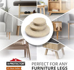 X-Protector 357 pcs Beige Felt Furniture Pads - Image 2