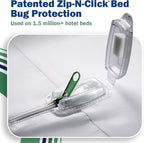 CleanRest Pro Mattress Protector Encasement, MicroPlush Fabric, Ultimate Sleep - Image 4