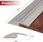10Ft Carpet Floor Transition Strip, Self Adhesive Floor Edging Trim Strip - Image 2