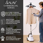 SALAV Heavy Duty Commercial Full-Size Garment Steamer - Image 9