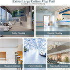 42" Commercial Dust Mop, Masthome Heavy Duty Industrial Mop - Image 7