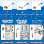 3 Pack Scrub Brush Set – Heavy-Duty Scrub Brushes - Image 9