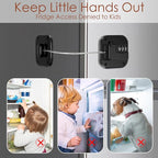 Refrigerator Lock, Combination Lock - Image 4