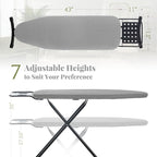 Ironing Board Full Size, RAINHOL 43"x13" Heavy Duty Compact Ironing Board - Image 2