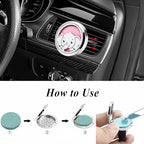 Car Diffuser Vent Clip 30mm Car Essential Oil Diffuser Vent Clips Aromatherapy - Image 5