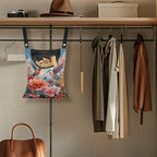Hummingbird Hibiscu Large Capacity 14.5 x 12 Inch Clothespin Bag - Image 5