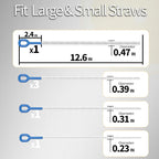 6 Pack Straw Cleaner Brush - Image 6