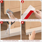 MYFAMIREA Door Weather Stripping 2IN x 20FT Door Draft Stopper Seal Tape - Image 5