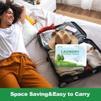 Laundry Detergent Sheet, Eco-Friendly & Hypoallergenic Wash Strips, Natural - Image 8