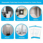 50 Pack Disposable Toilet Seat Cover Waterproof Non-Woven Fabric, Disposable - Image 8
