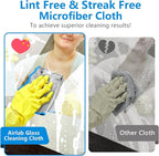 Glass Polishing Cloth Streak Free Miracle Microfiber Cleaning Cloth Lint Free - Image 5