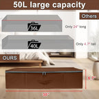 punemi Underbed Storage Box, Under Bed Clothes Storage - Image 2