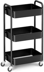 CAXXA 3-Tier Rolling Metal Storage Organizer by CAXXADIRECT