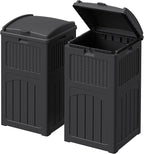 Devoko 33 Gallon Outdoor Trash Can by DEVOKO