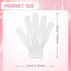 104 Pcs Exfoliating Glove Bulk Shower Gloves - Image 2