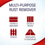 Iron OUT Liquid Rust Stain Remover, Quickly Removes Rust Stains from Concrete - Image 6