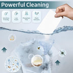 Poesie Laundry Detergent Sheets Fresh Linen Scent 160 Sheets 80 Large Loads - Image 4